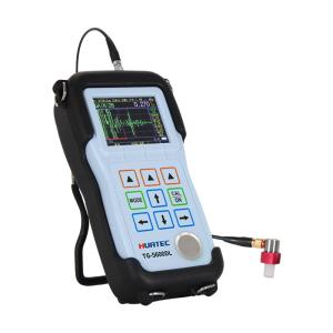 Waveform B Scan Color Screen Wall Ultrasonic Thickness Gauge Single And Dual