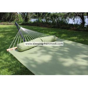 Weather Resistant Two Person Sleeping Hammock With Matched Long Pillow Quick Dry