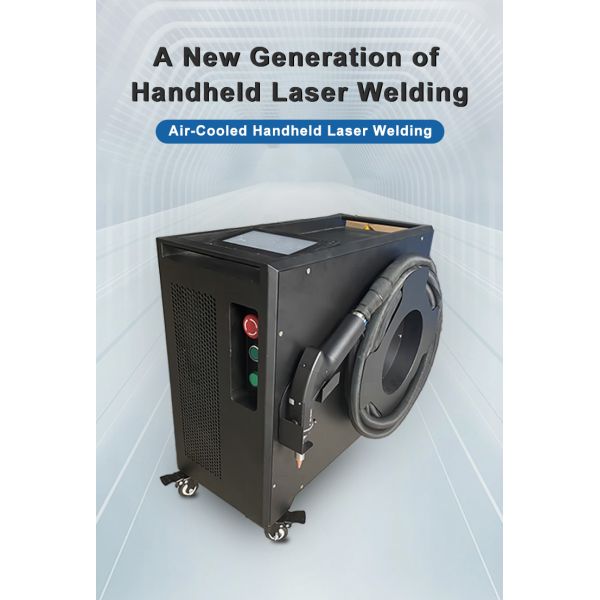 Portable Laser Welder with 7-inch Industrial LED Touch Screen 32 Sets Preset Parameters and 48 KG Weight