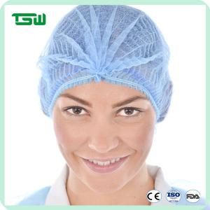 21 inch Disposable Dust Proof Hairnet / Disposable Caps