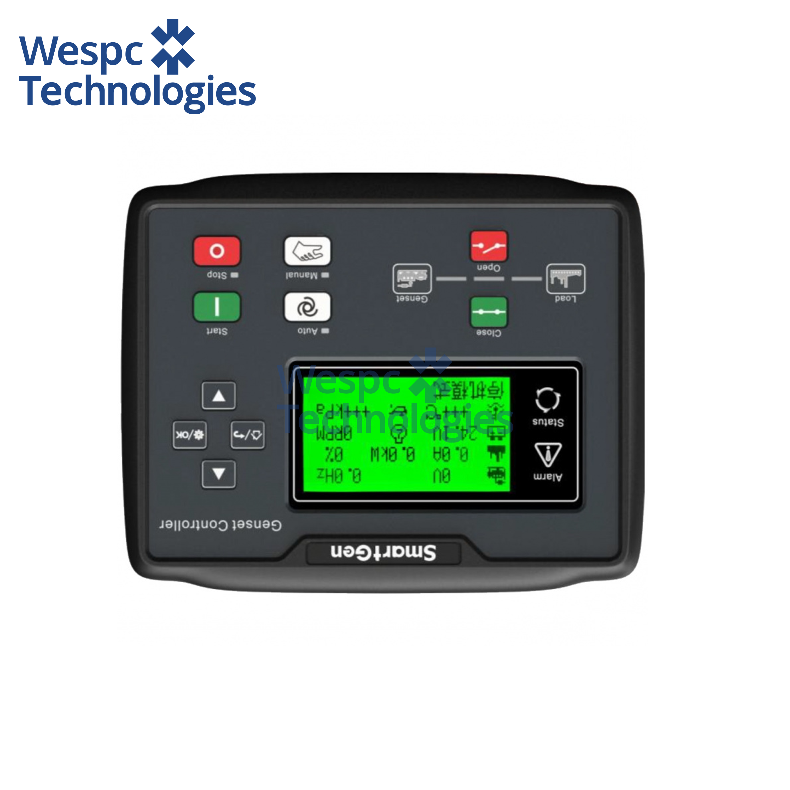 WESPC Original Smartgen HGM6110CAN Genset Controller Auto Start AMF Module