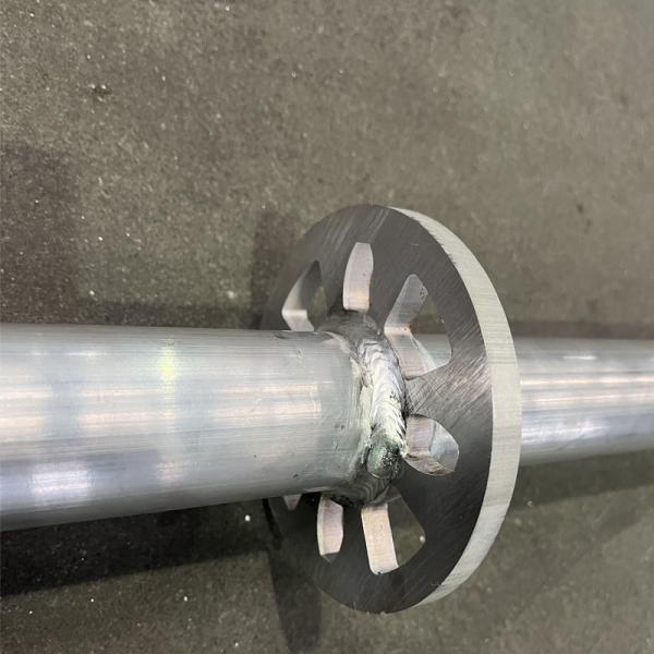 Aluminum Ringlock Scaffolding Standard Components for Locking Scaffolding