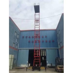 Portable Mobile Scissor Lift Electric Lifting Equipment Full Handrail Protection