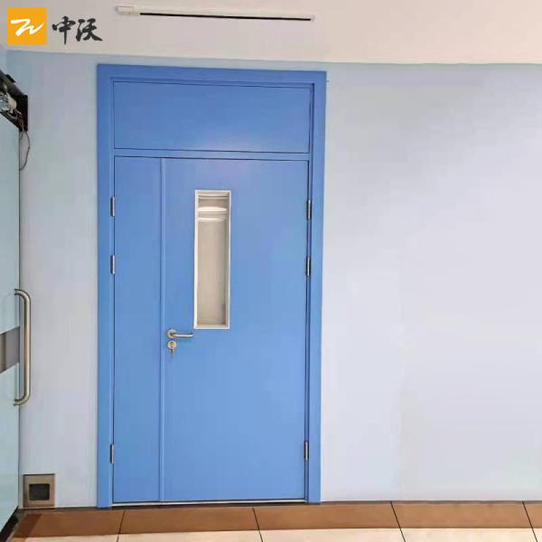 Buy Swing Open Powder Coating Fireproof Hospital Doors at wholesale prices