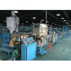 PE SR-PVC Wire Extrusion Machine Plastic Insulating Diameter 500 Pay Off Bobbin