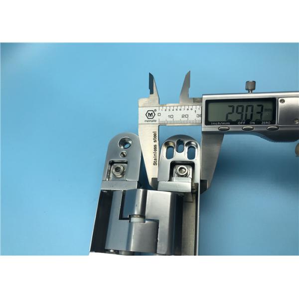 Zinc Alloy 3D Concealed Hinges With Pearl Chrome Surface Finishing