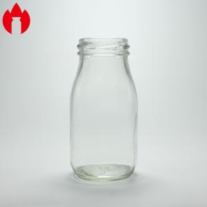Empty Glass Bottle Vial for Milk