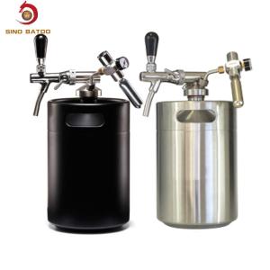 Carbonated Pressurized 5L Mini Keg Beer Dispenser CO2 System