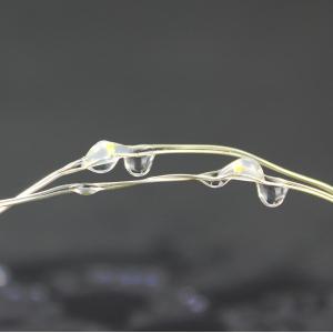 Multi Color Battery LED Operated Outdoor Christmas Lights 40m Length 6V