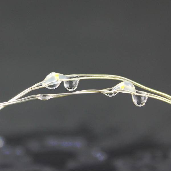 Multi Color Battery LED Operated Outdoor Christmas Lights 40m Length 6V