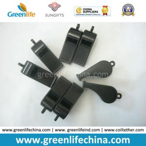 Customized Solid Green Sport Party Whistle W/Star Printing on Sides