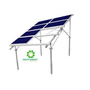 Adjustable Aluminum Solar Panel Mounting System PV Panel Mounting Structure