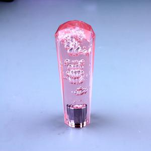 Flower Resin Shift Knob Logo Customized LED Car Gear Knob