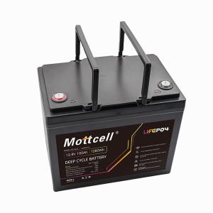 Capacity Lifepo4 Rechargeable 12V Battery - 100Ah IP67 Protection Lightweight