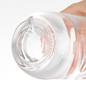 700ml Tiger Shape Whiskey Bottle 355ml Amber Glass Empty Bottle Super Flint