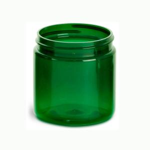 50ml 60ml 120ml Empty Cobalt Blue Plastic Jars With Silver Plastic Screw Lid