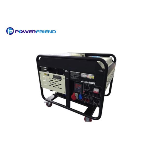 10 Kva Open Frame Type Small Portable Generators , Single Phase Diesel Generator