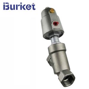 DN40 PN16/20 Stainless Steel Thread Angle Seat Valve with SS304/Plastic