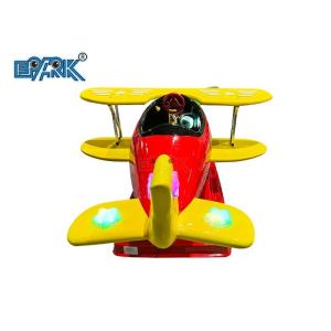 Propeller Big Plane Amusement Equipment Battery Car Fiberglass Kids Ride