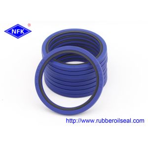 China DINGZING Buffer Seal Hydraulic D-10 45*55.7*3 TPU/8L95+PA Blue Hydraulic Shock-Absorb Precision Seal Ultra-Durable on sale