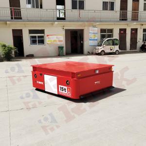 Automotive Industry Die Transfer Carts Trackless Steel Plates Welded