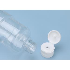 ISO9001 350ml HAPE Clear Plastic Screw Top Bottles BPA Free