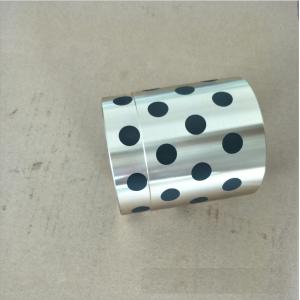 Graphite Plugged CNC Cast Bronze Bearings High Load Capacity