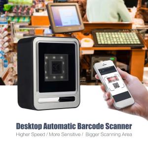 Omnidirectional High Speed Barcode Reader 2D Handsfree Qr Code Desktop Scanner