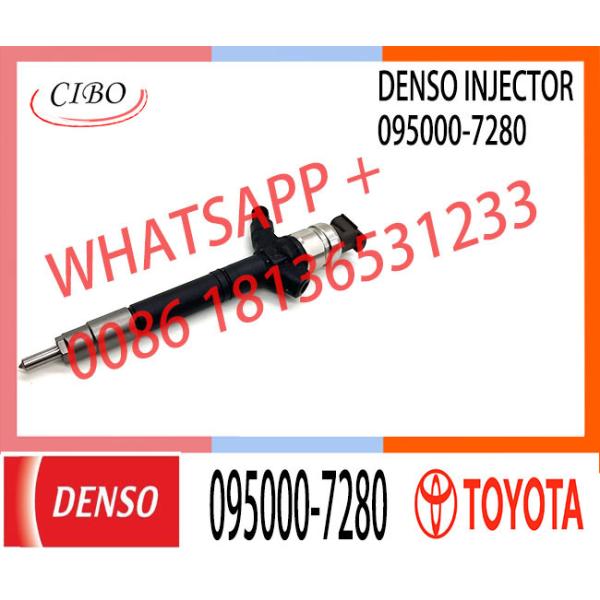 Diesel injector 23670-09210 DCRI107640 Factory Supplying Top Quality Common Rail Injector 0950007280 095000-7280