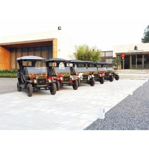 CE Approval Antique Electric Car 11 Seats Car Grade Painting