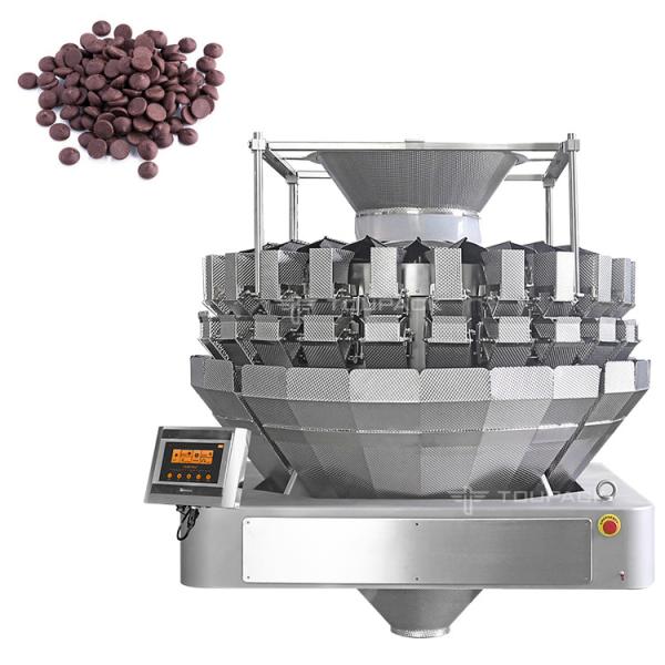 Automatic Vertical Multihead Weigher Filling Chocolate Coffee Bean Packing