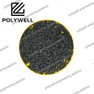 Black Nylon 66 GF25 Granules Produce Heat Insulation Strips Thermal Break