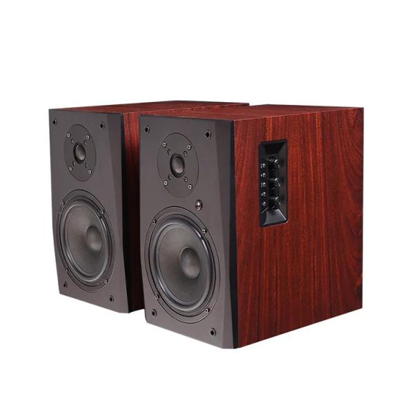 4 Ohms Active Bookshelf Speaker 86dB Sensitivity Multifunctional