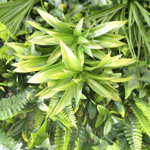 Waterproof Green Artificial Leaf Wall 35mm 40mm