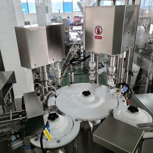 TUV Automatic Test Tube Filling Capping Machine 80BPM