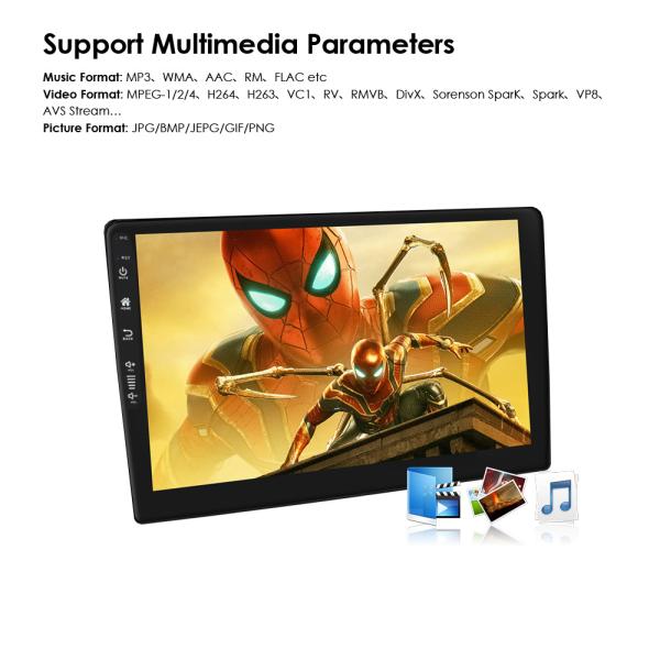 Carditai Android 10 QLED Car Audio 2 32G Head Unit with Built-in GPS and 9/10inch Screen