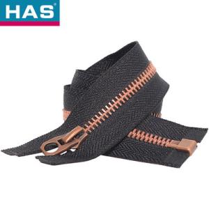 Durable Brass Separating Zippers Corn Teeth 2 Way Coat Zipper Corrosion