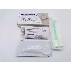 99% Oraquick Saliva Hiv Oral Swab Test Accuracy Invbio In Vitro Diagnostic Use