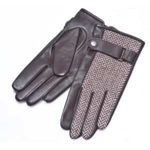 Man  dress gloves, combined gloves, fashion style