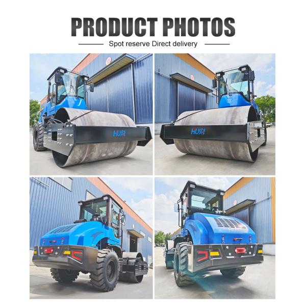 Manufacturer 8Ton Road Construction Machinery Vibrating Road Roller for Sale