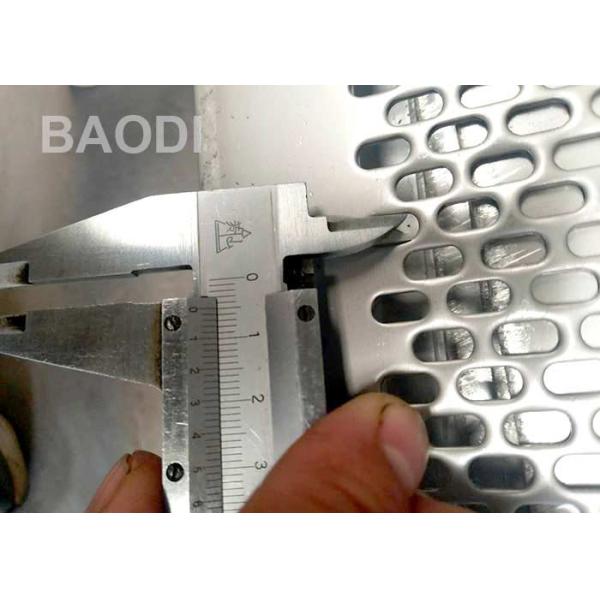 Aluminum Stainless Steel Width 1M Perforated Wire Mesh Construction Screen
