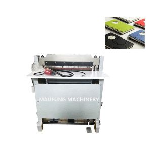 Quality Semi-Automatic Manual Punching Machine with 1.5KW Power 220V Voltage and 50-60 Times/Minute Speed for Notebook Binding for sale
