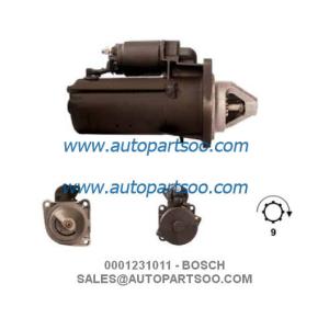 0001241001 0986021480 - BOSCH Starter Motor 24V 5.5KW 12T MOTORES DE ARRANQUE