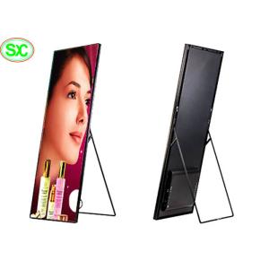 P3 HD Indoor LED Digital Poster Display Screen Super thin 5cm