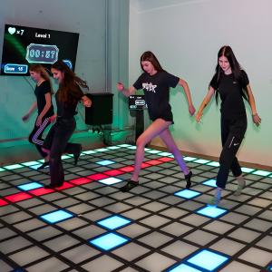 Hot Sell Nightclub 30x30cm Interactive Light Led Floor Interactive Led Dance