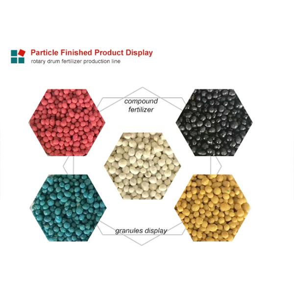 1 Ton/h NPK Granulator Organic Fertilizer Production Line Compound Manufacture Plant