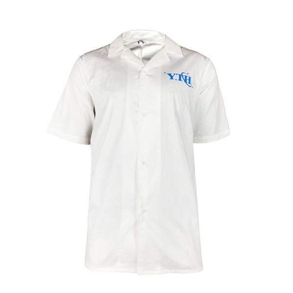 Support Customized Samples Women's Work Blouse with Long Sleeves and Button Down Front