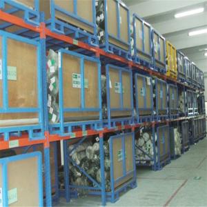 Q235 Stackable Pallet Cage Industries Metal Mesh Storage Containers