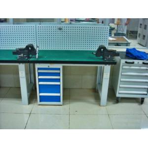 Powder Coating Stainless Steel Industrial Workbenches With Drawers