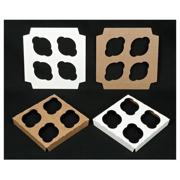 Buy standard 4pcs cupcake insert Muffin tray cake holder at wholesale prices